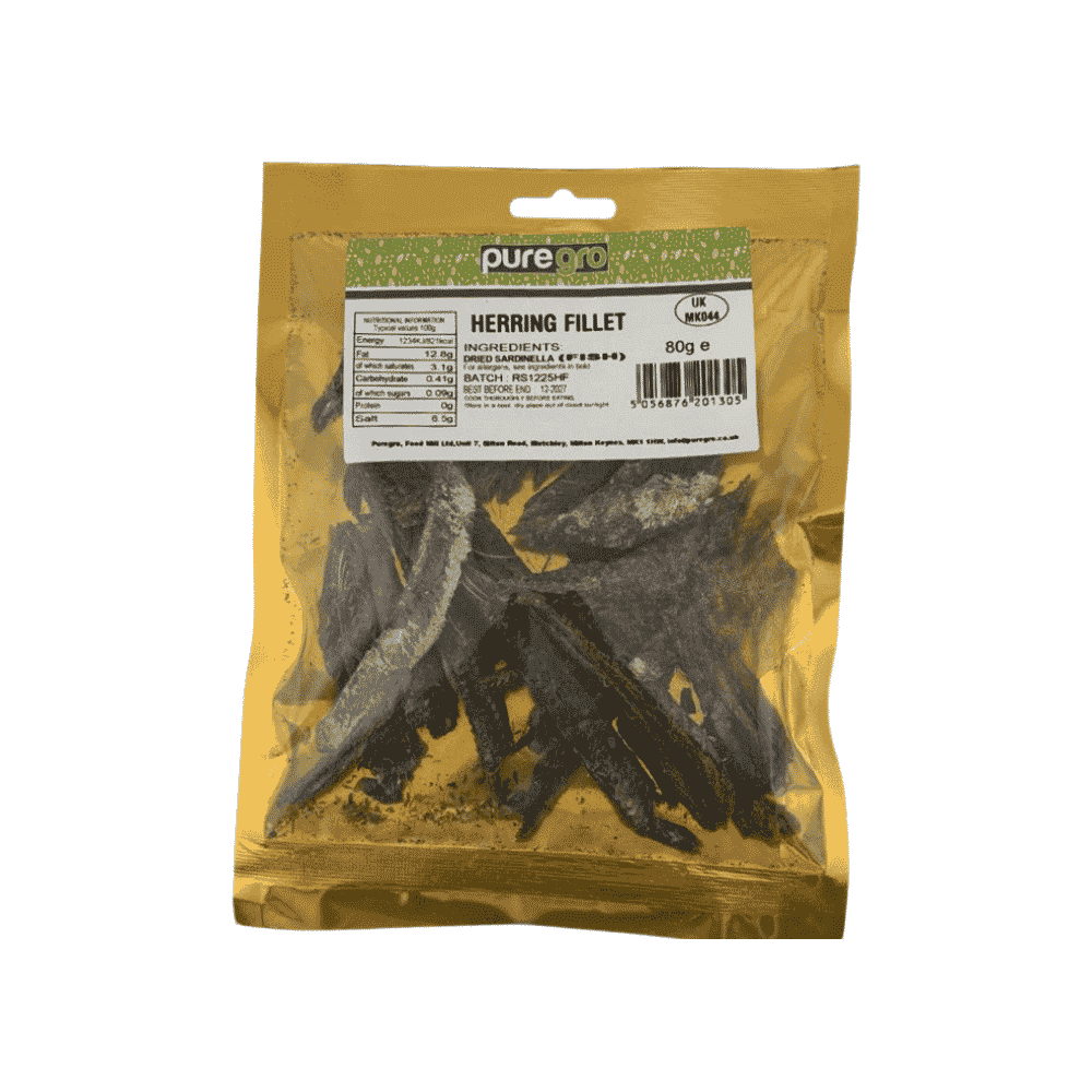 Puregro Herring Fillet 80g