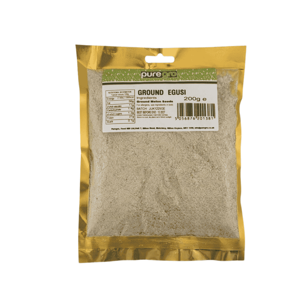 Puregro Ground Egusi 200g