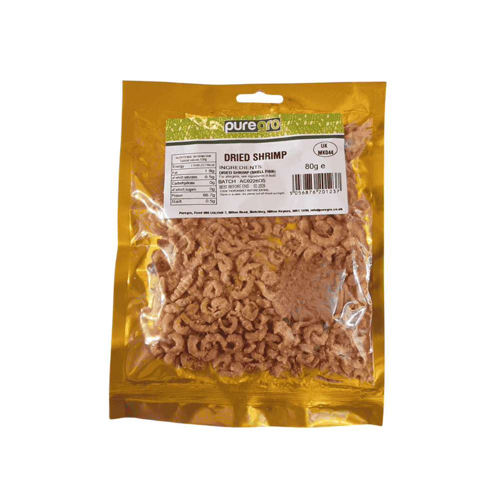 Puregro Dried Shrimp 80g