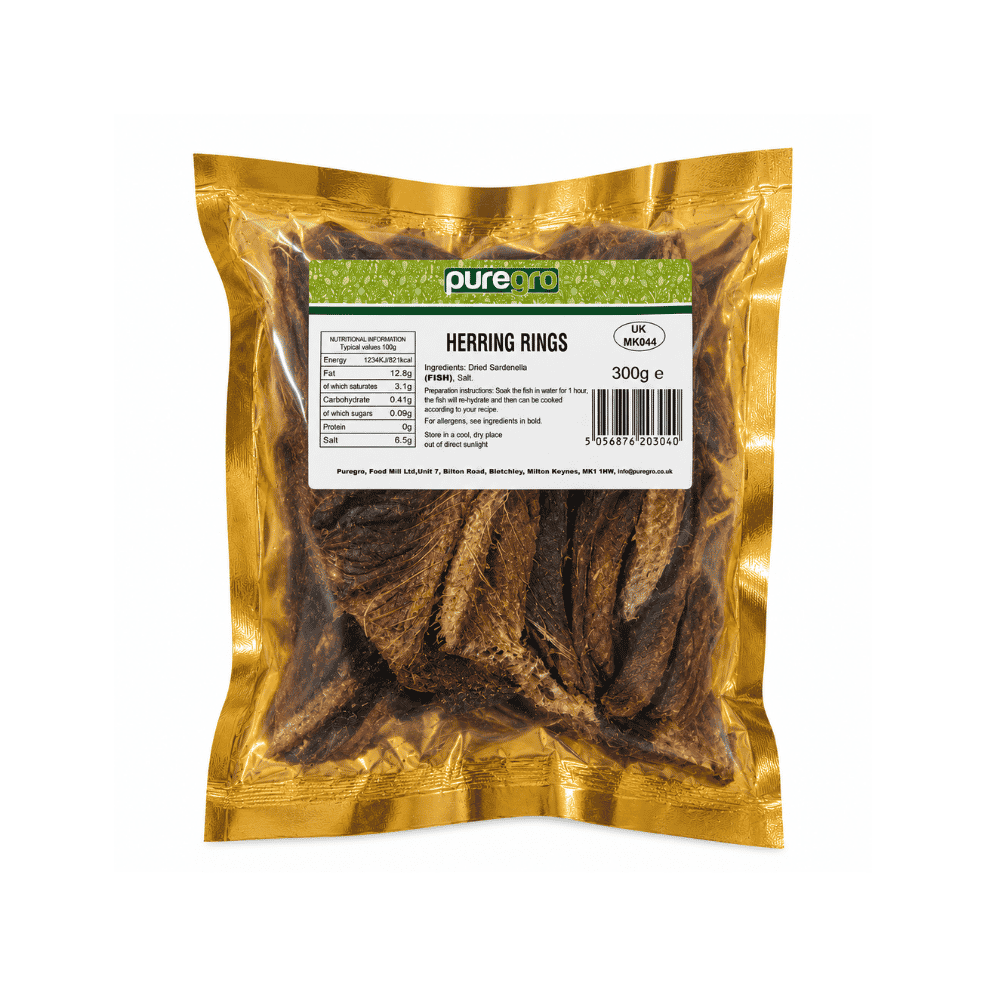 Puregro Herring Rings 300g