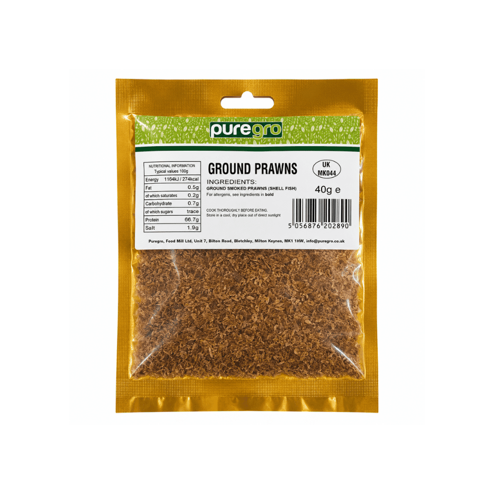 Puregro Ground Prawns 40g