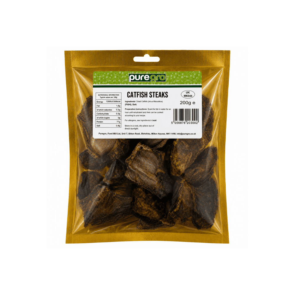 Puregro Catfish Steaks 200g