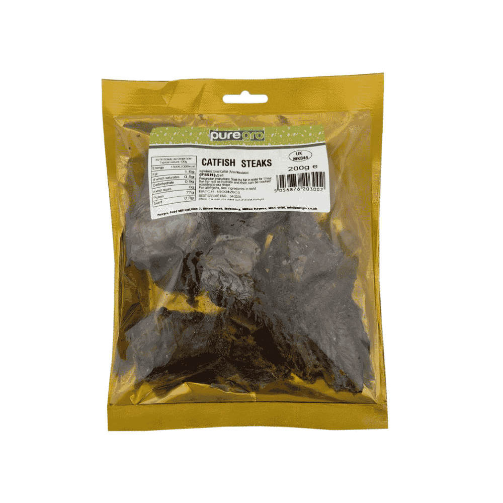Puregro Catfish Steaks 200g
