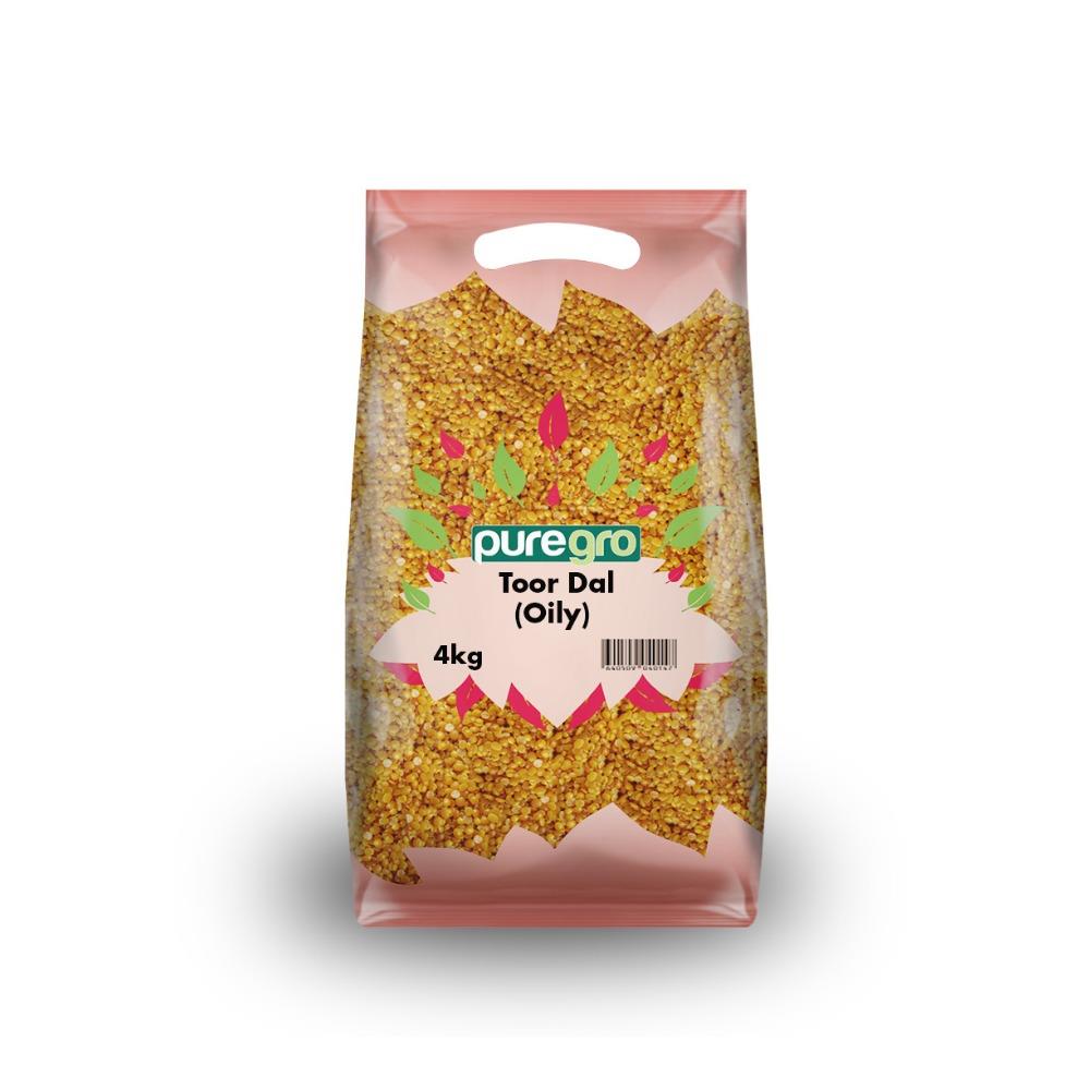 Puregro Toor Dal (Oily) 4kg