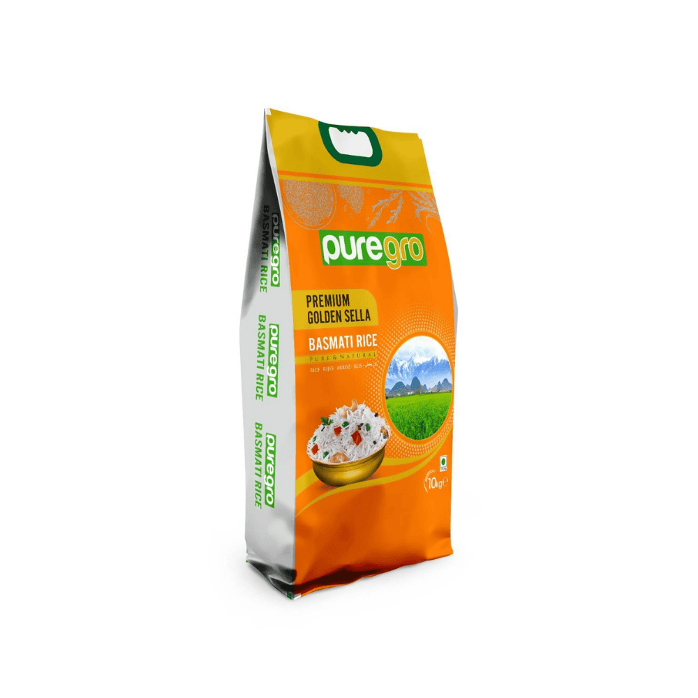 Puregro Golden Sella Basmati Rice 10kg