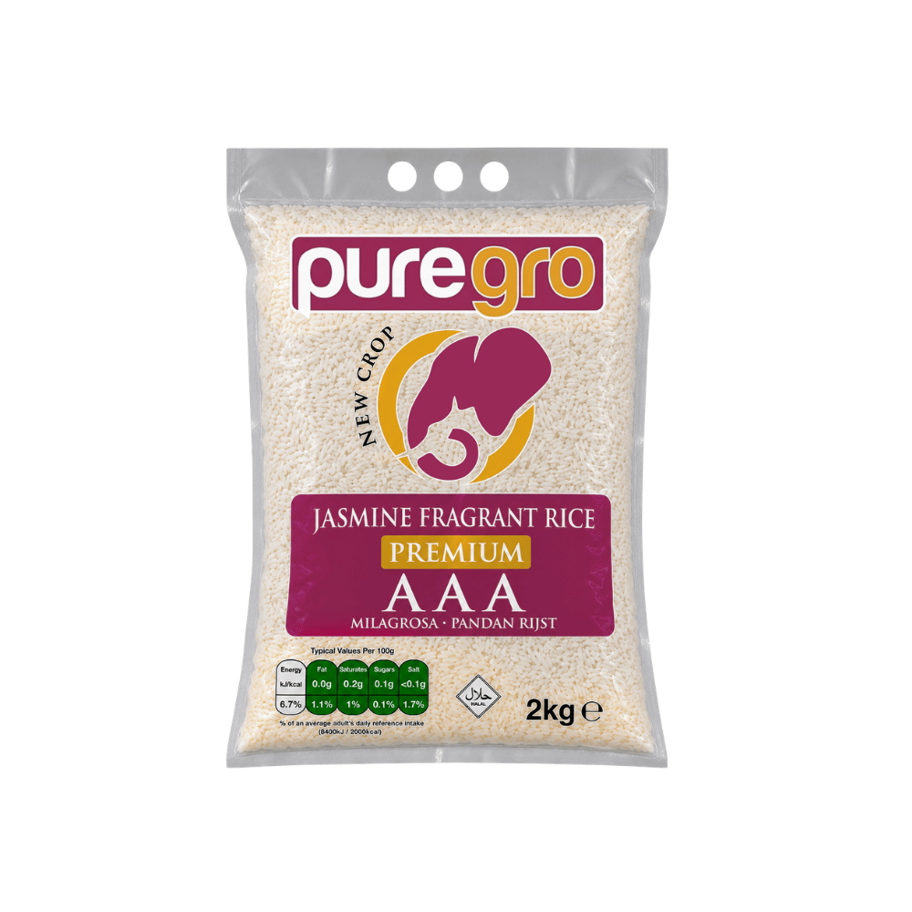 Puregro Premium Jasmine Fragrant Rice 2kg