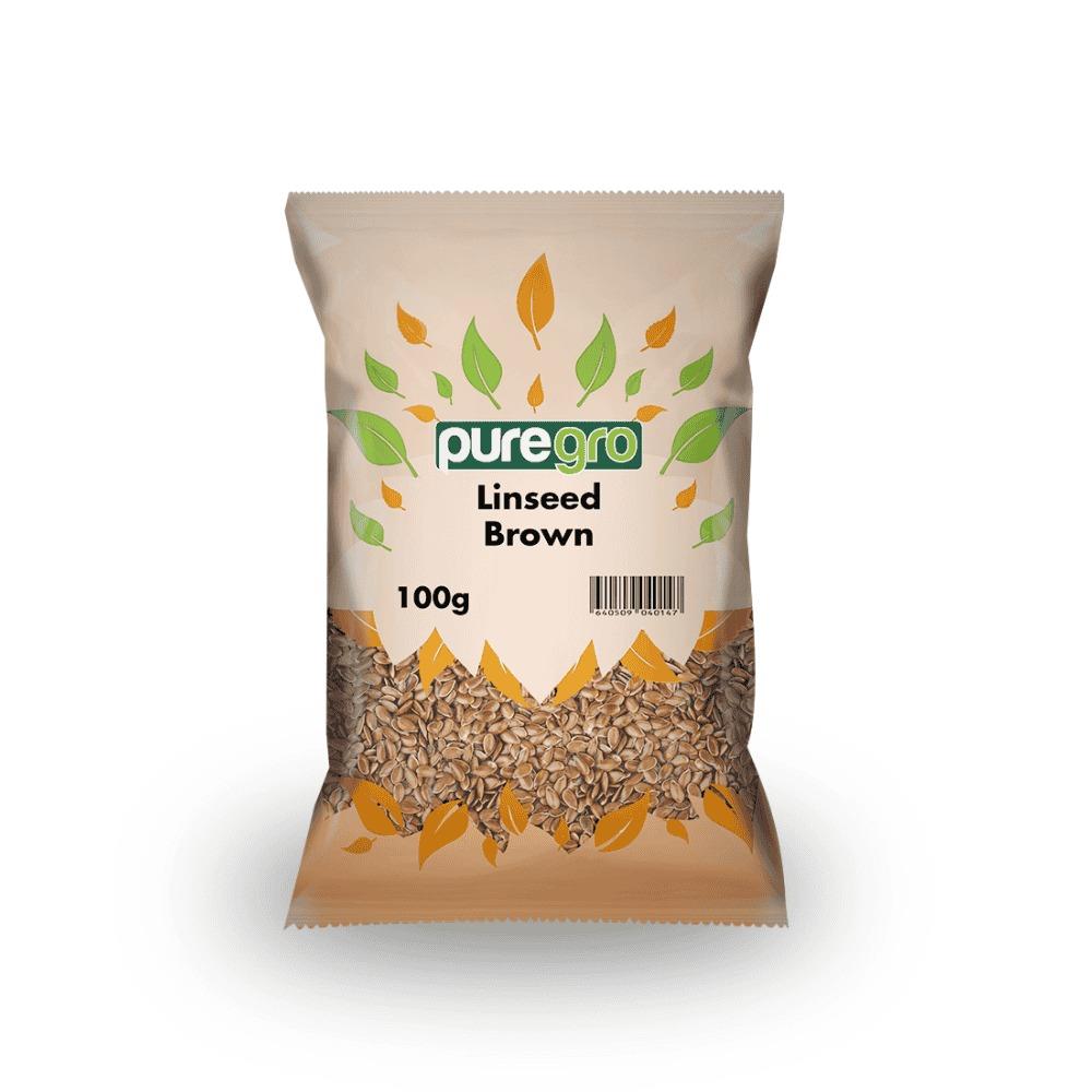 Puregro Linseed Brown 100g
