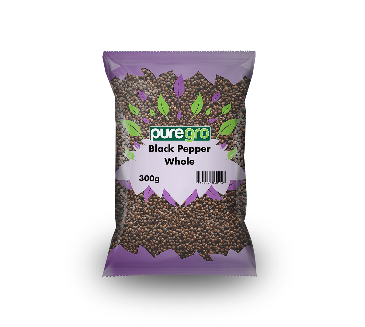 Puregro Black Pepper Whole 300g