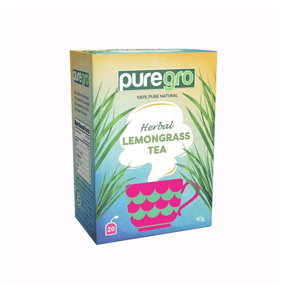 Puregro Lemongrass Tea 40g (20 Tea Bags)