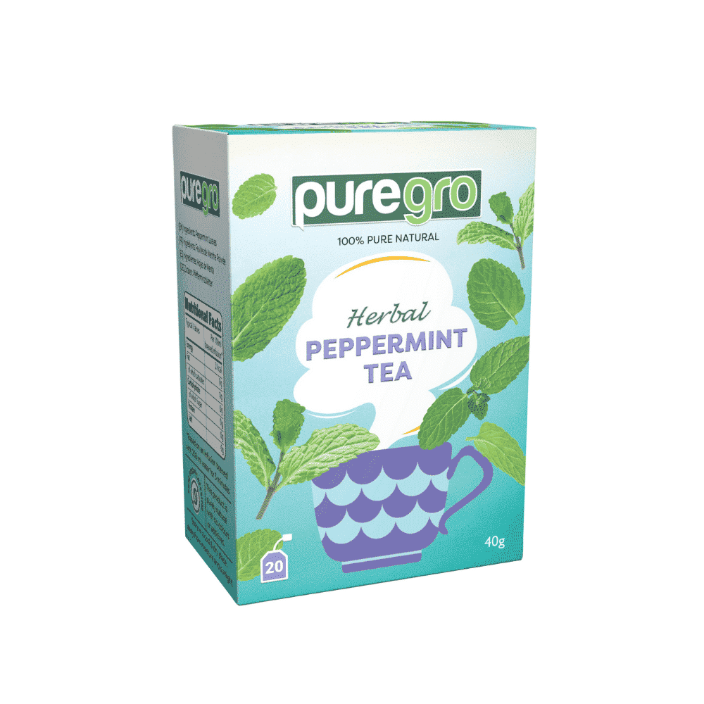 Puregro Peppermint Tea 40g (20 Tea Bags)