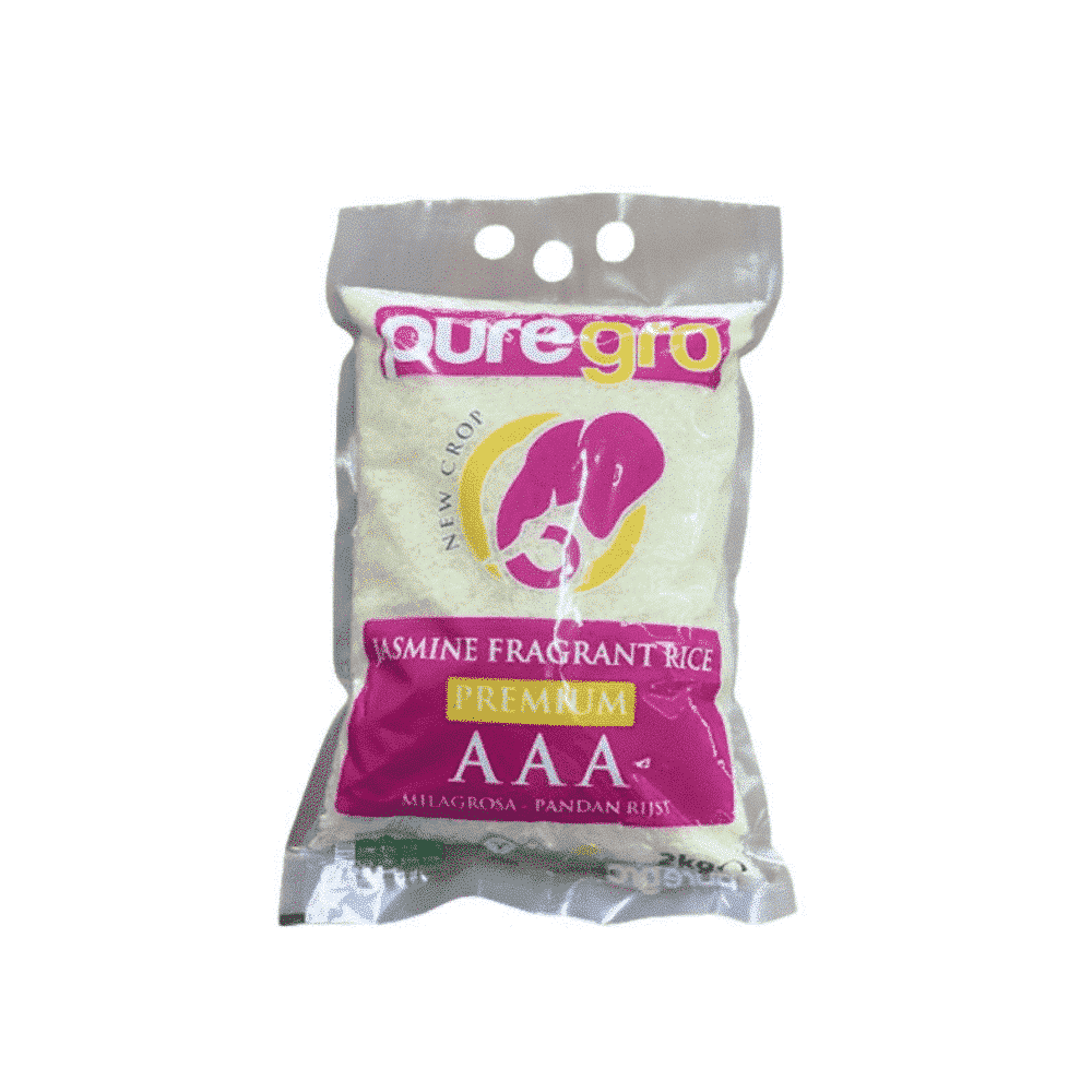 Puregro Premium Jasmine Fragrant Rice 2kg