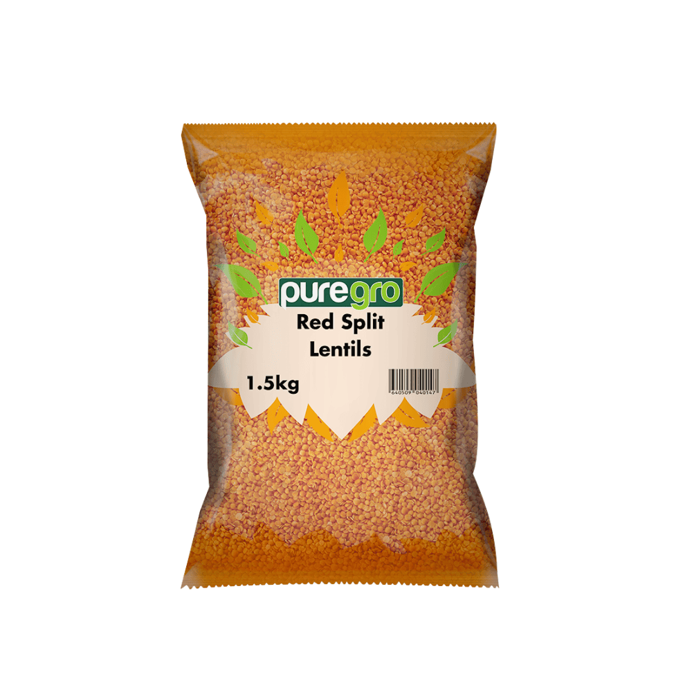 Puregro Red Split Lentils 1.5kg