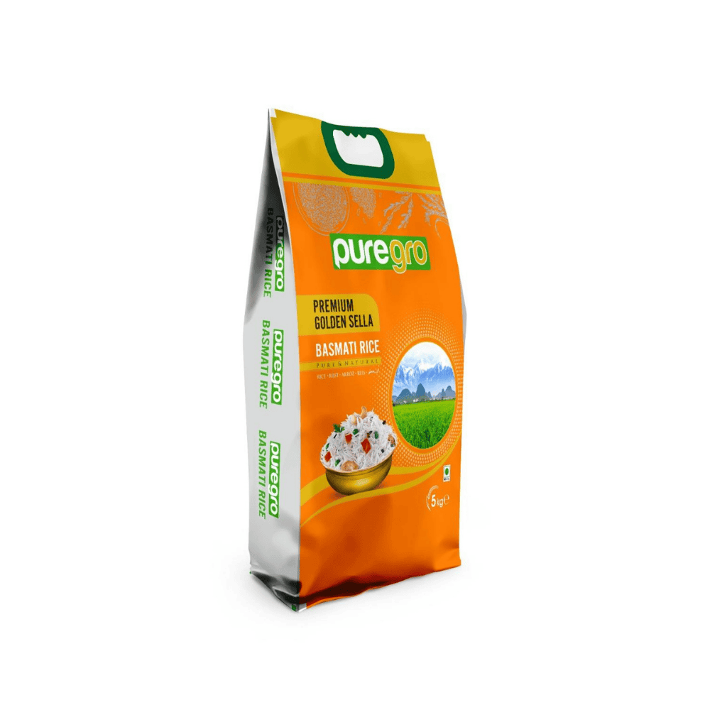 Puregro Golden Sella Basmati Rice 5kg