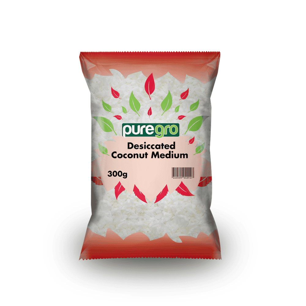 Puregro Desiccated Coconut Medium 300g