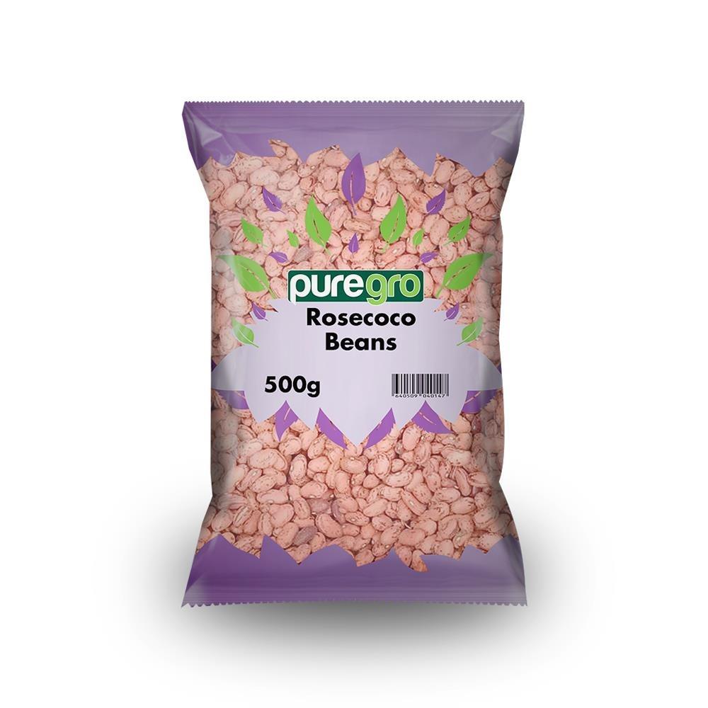 Puregro Rosecoco Beans 500g