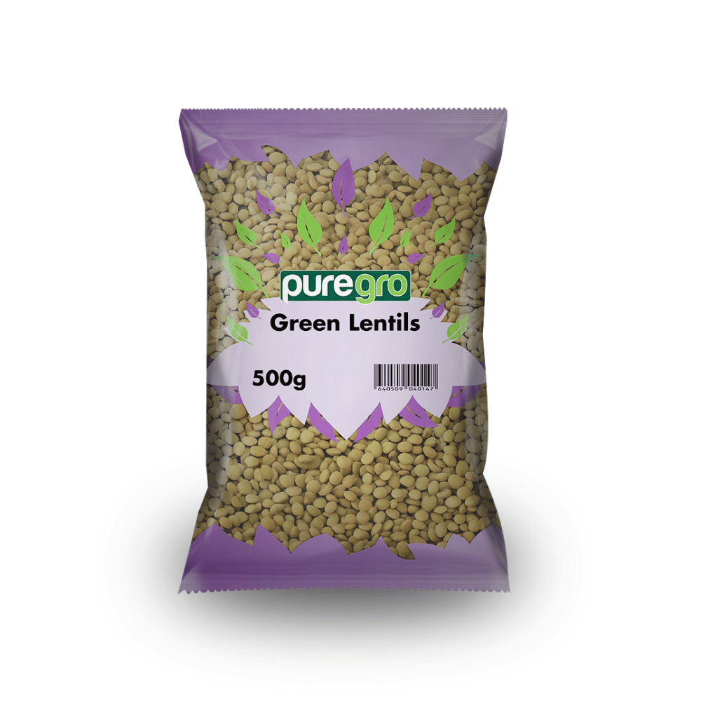 Puregro Green Lentils 500g