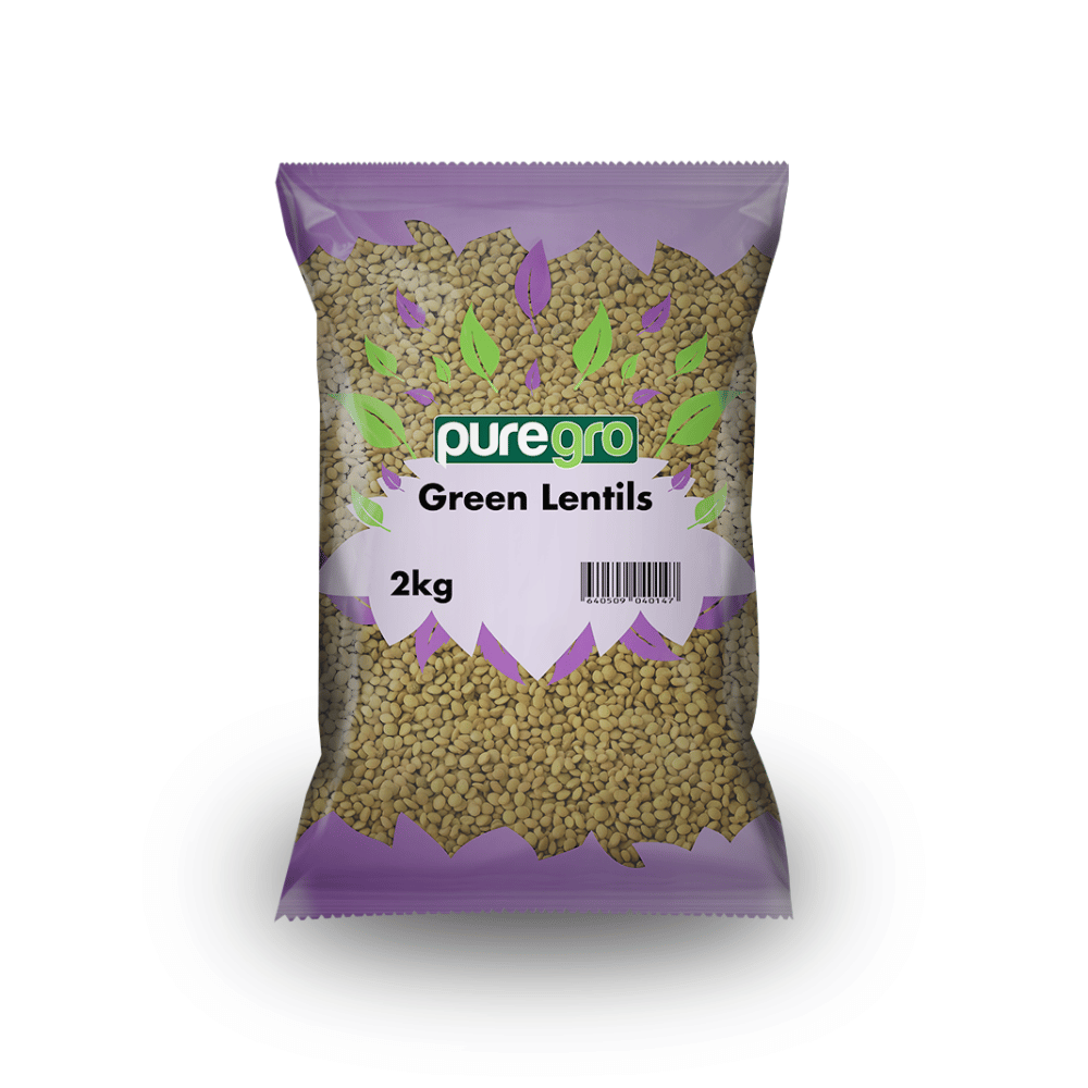 Puregro Green Lentils 2kg