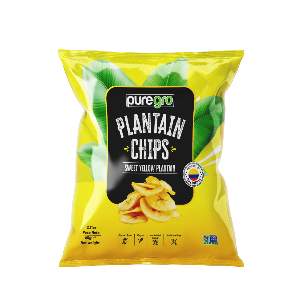 Puregro Plantain Chips With Sweet 60g (2.11oz)