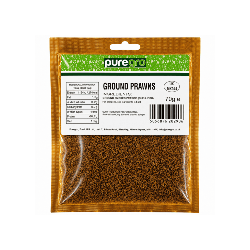 Puregro Ground Prawns 70g
