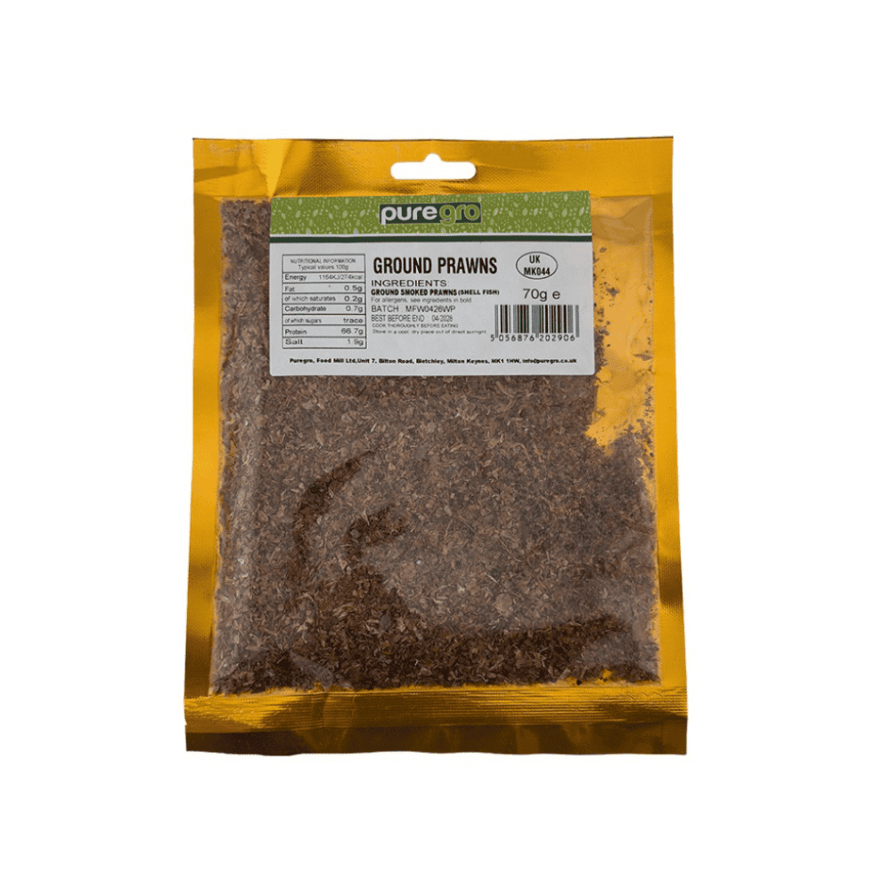 Puregro Ground Prawns 70g